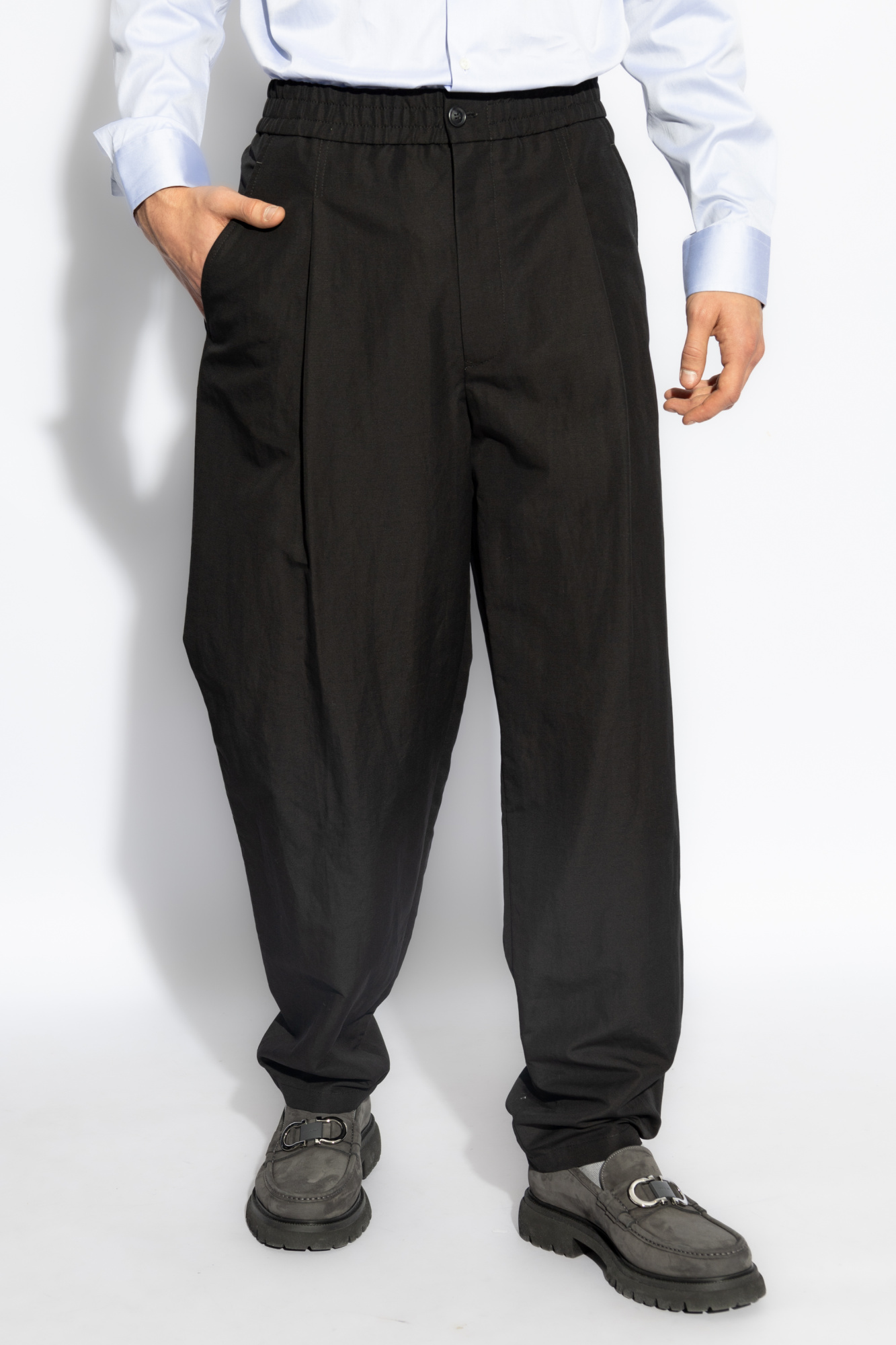 Giorgio Armani Wide-leg pants | Men's Clothing | Vitkac Giorgio Armani Wide-leg pants | Men's Clothing | Vitkac